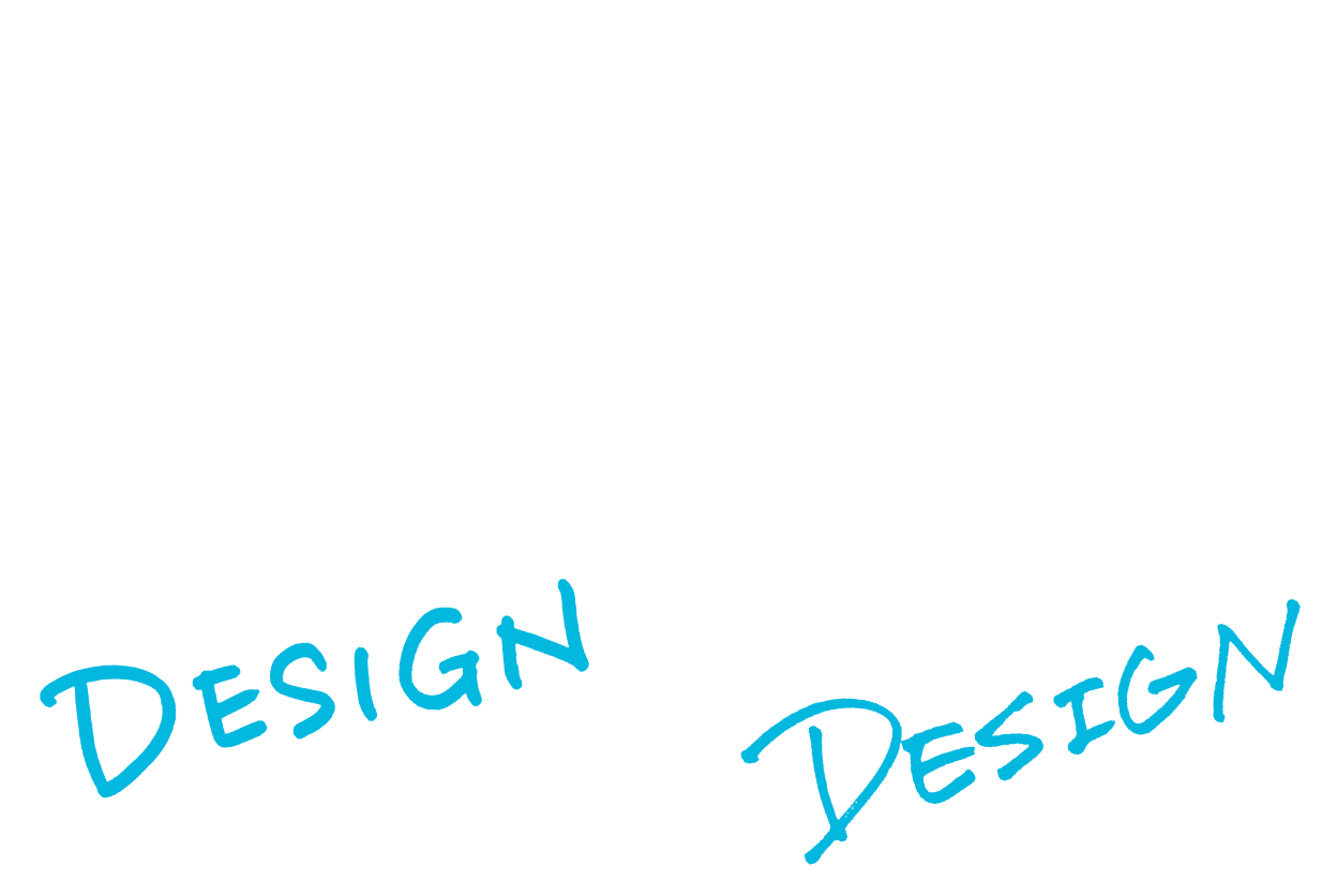 登壇者の手書きの「Design」の文字